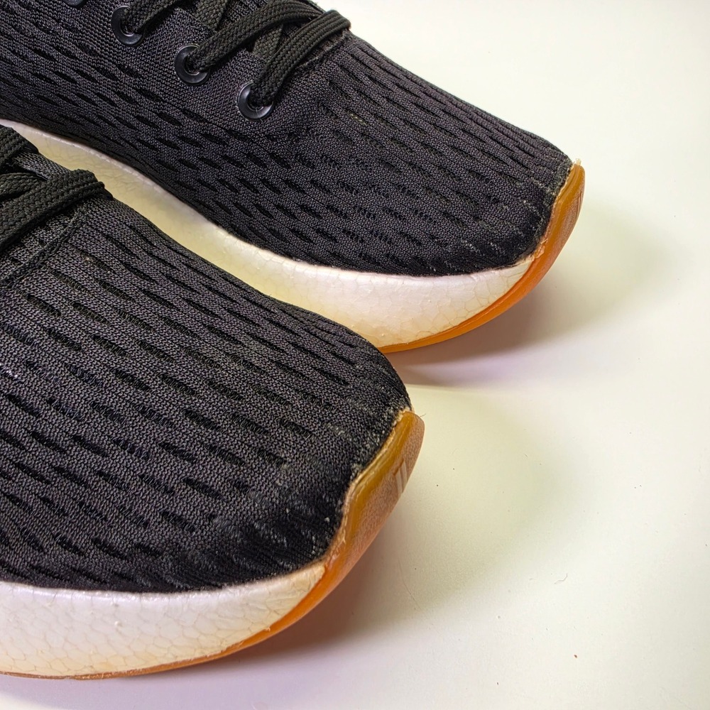 NOBULL Knit Runner Womens 8 Black Athleisure Minimalist Gym Shoes Cross Training - Picture 11 of 16